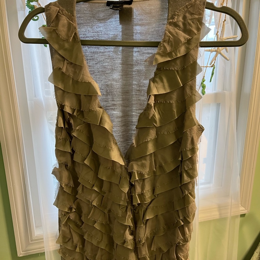 Ruffles and so fun to wear